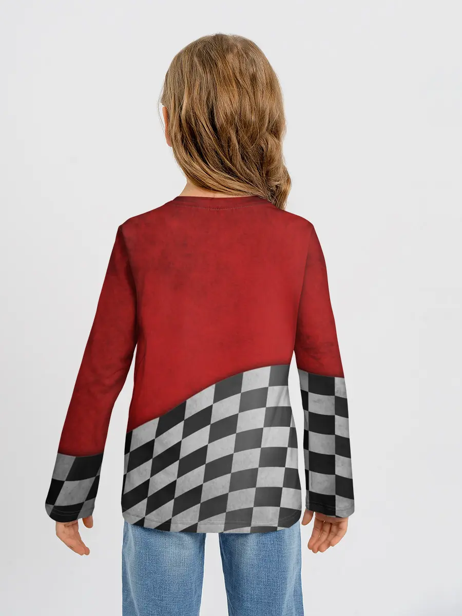 Детский лонгслив / Финиш