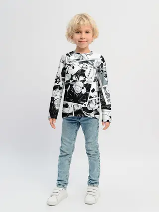 Детский лонгслив / Магическая битва / Jujutsu Kaisen