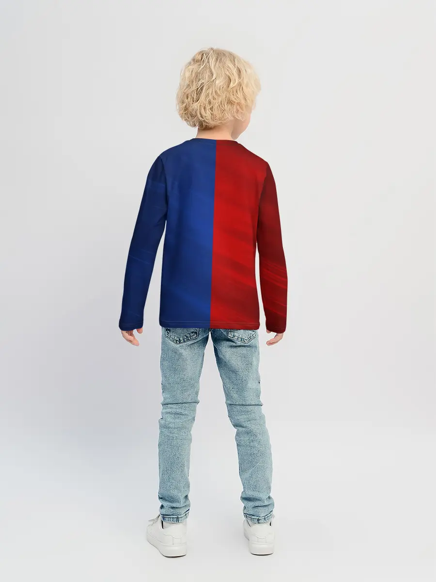 Детский лонгслив / Логотип Alpina