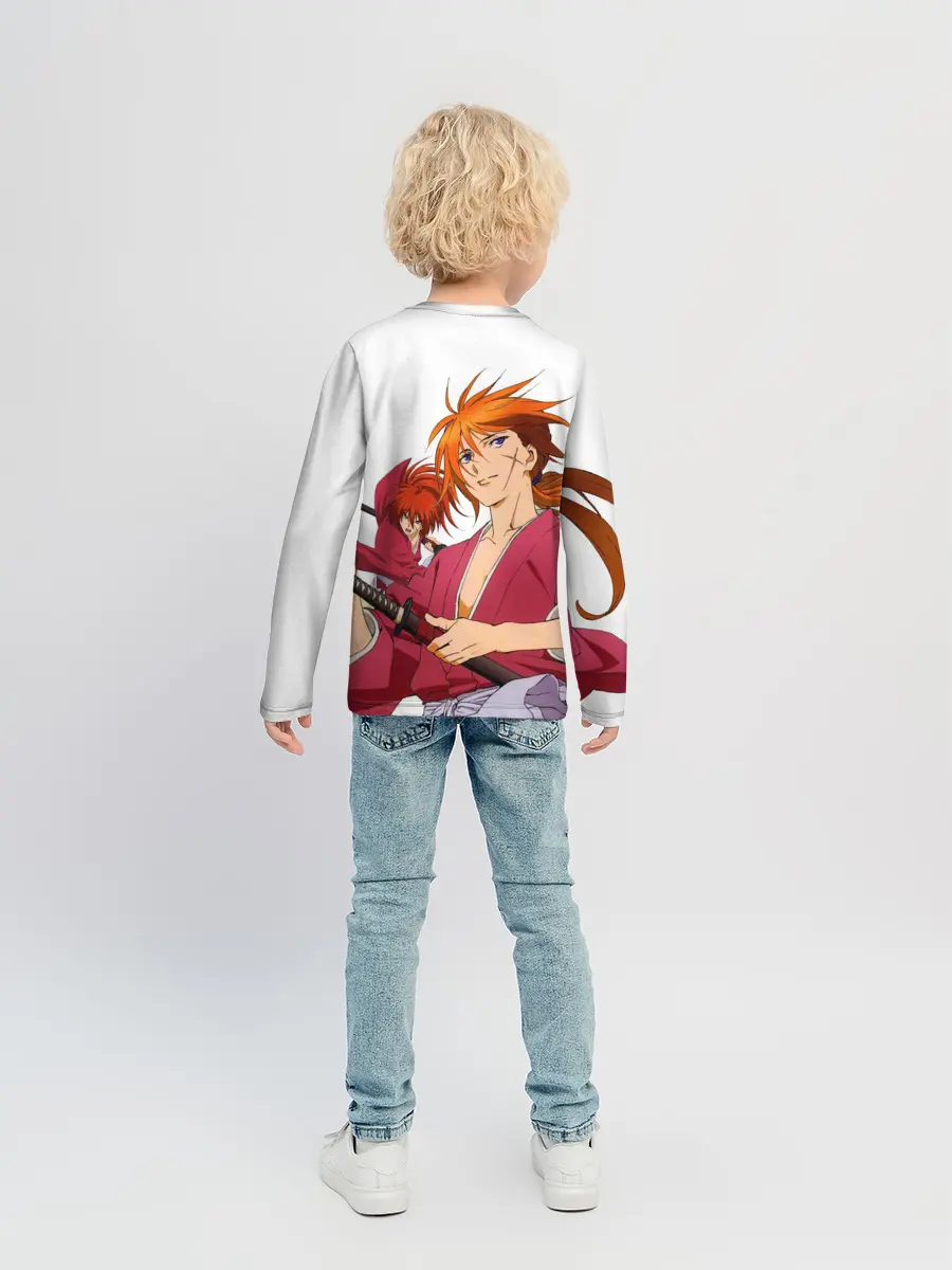 Детский лонгслив / Бродяга Кенсин - Химура