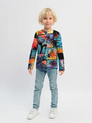 Детский лонгслив / Ведьмак / The Witcher