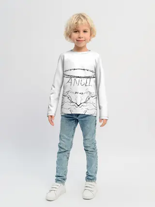 Детский лонгслив / Angel of dead