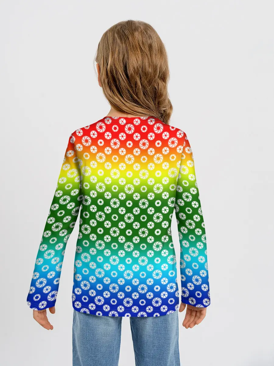 Детский лонгслив / Для фотографов. RGB. Диафрагма.