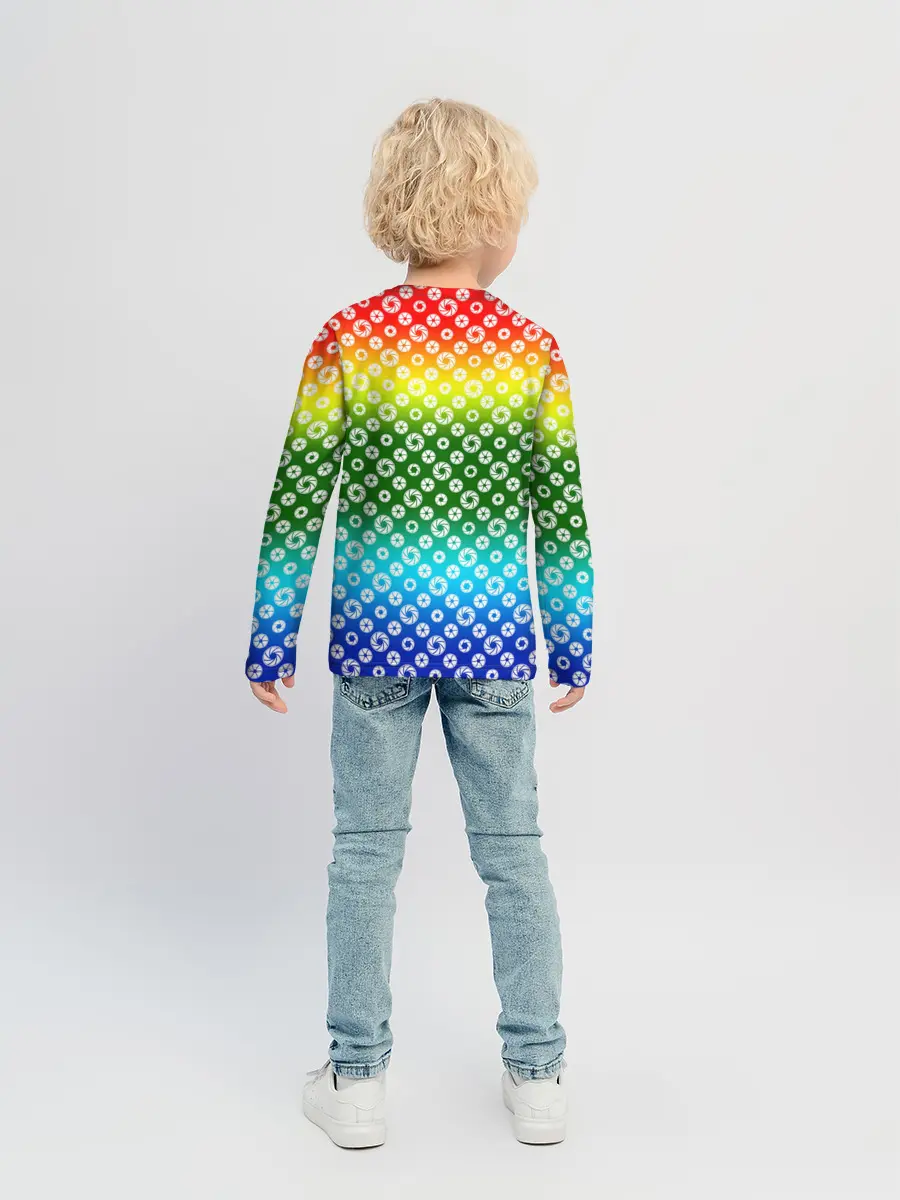 Детский лонгслив / Для фотографов. RGB. Диафрагма.