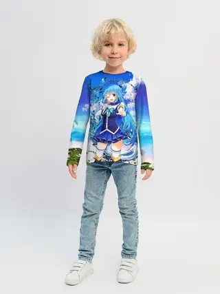 Детский лонгслив / AquаKaraoke