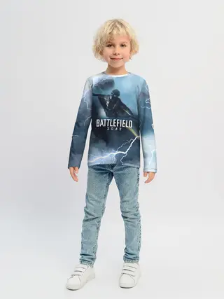 Детский лонгслив / WINGSUIT | BATTLEFIELD 2042