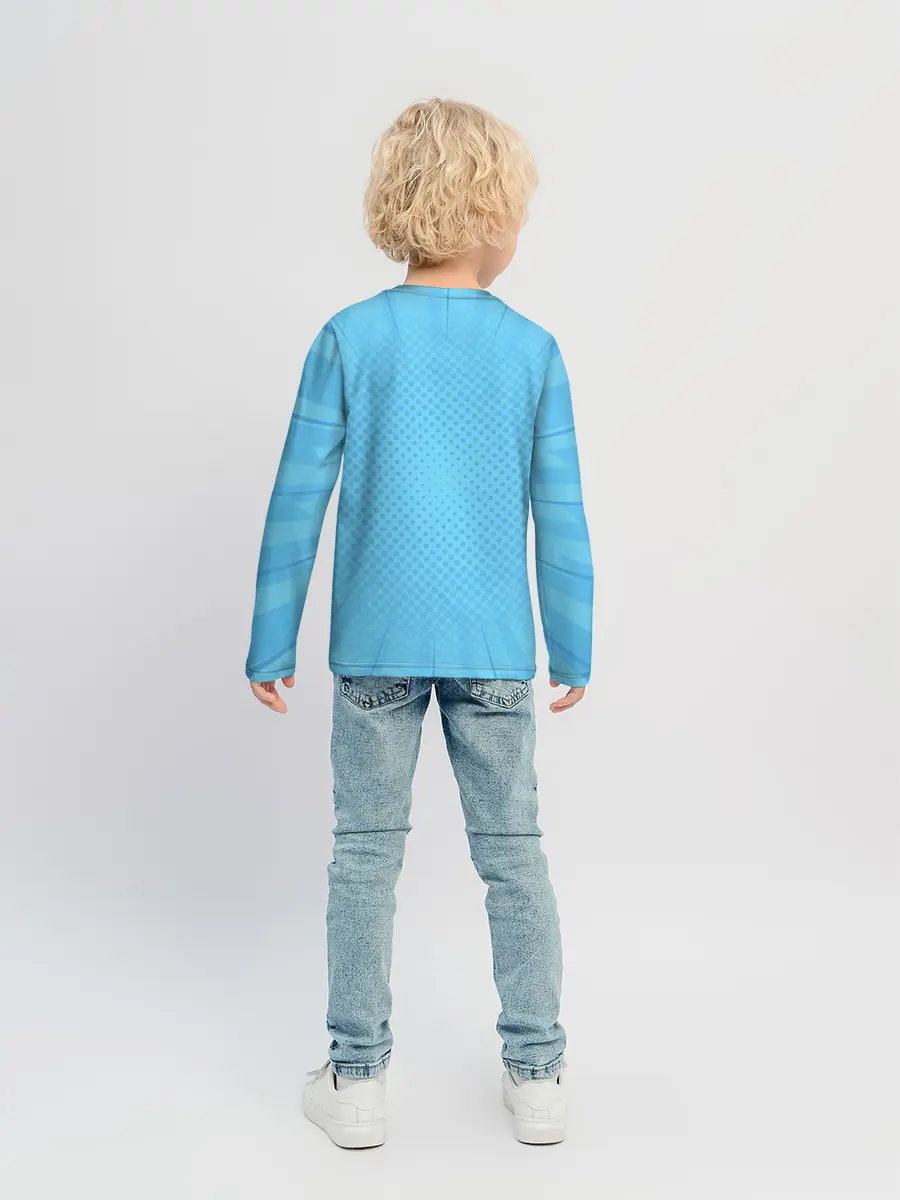 Детский лонгслив / Toca Boca logo | Тока Бока логотип