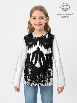 Детский лонгслив / ТЁМНЫЕ ДУШИ | DARK SOULS