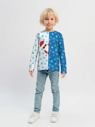 Детский лонгслив / С Новым Годом