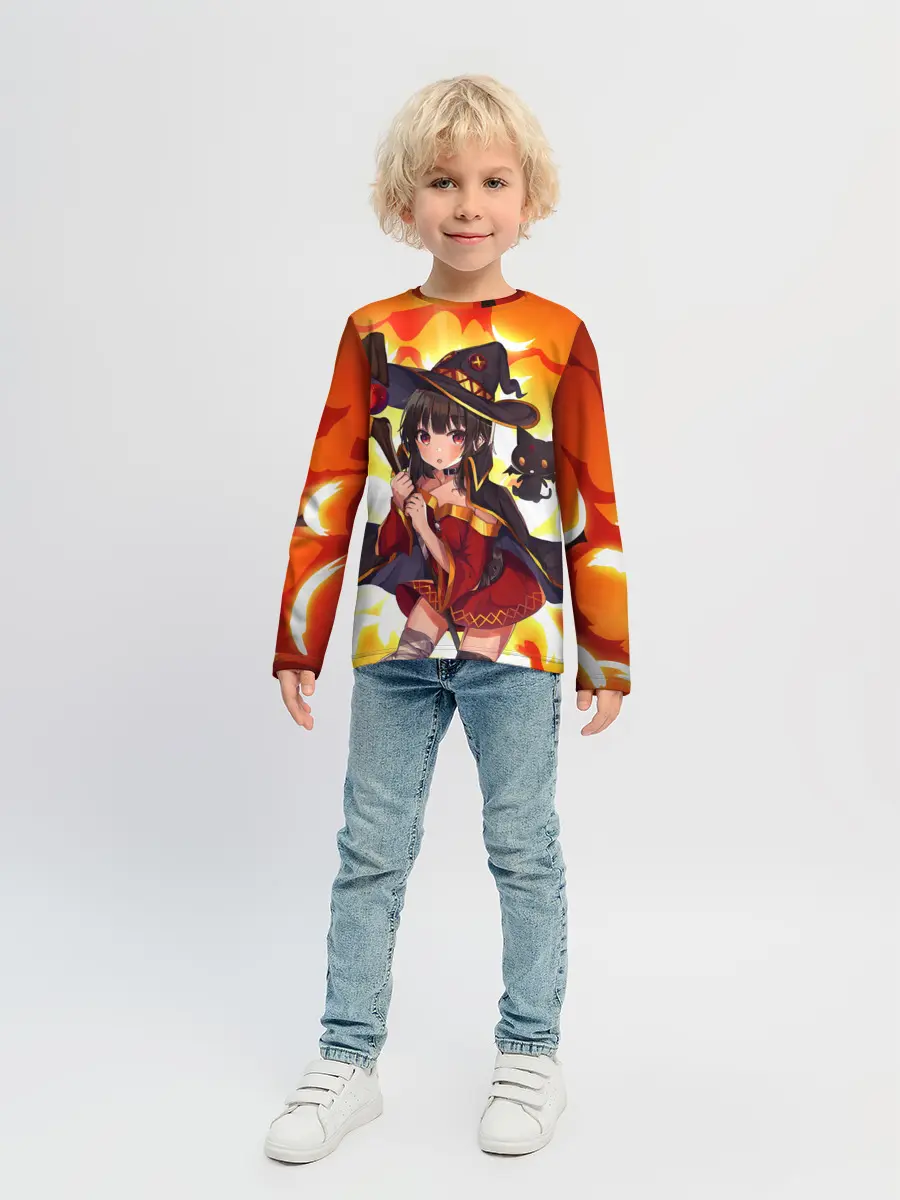 Детский лонгслив / MeguminYunyun