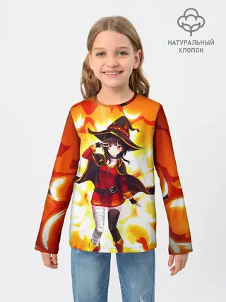 Детский лонгслив / MeguminKonoSuba