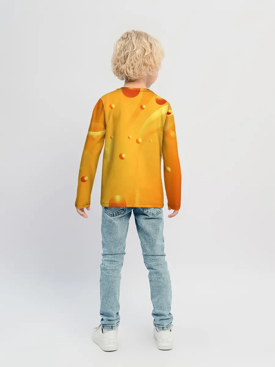 Детский лонгслив / Медовая волна | Honey wave