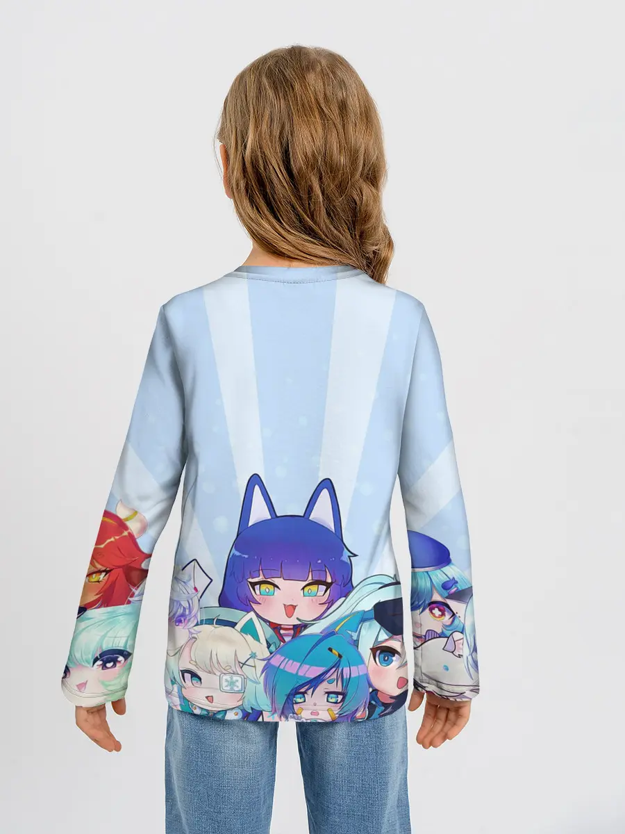 Детский лонгслив / Gacha Club Character