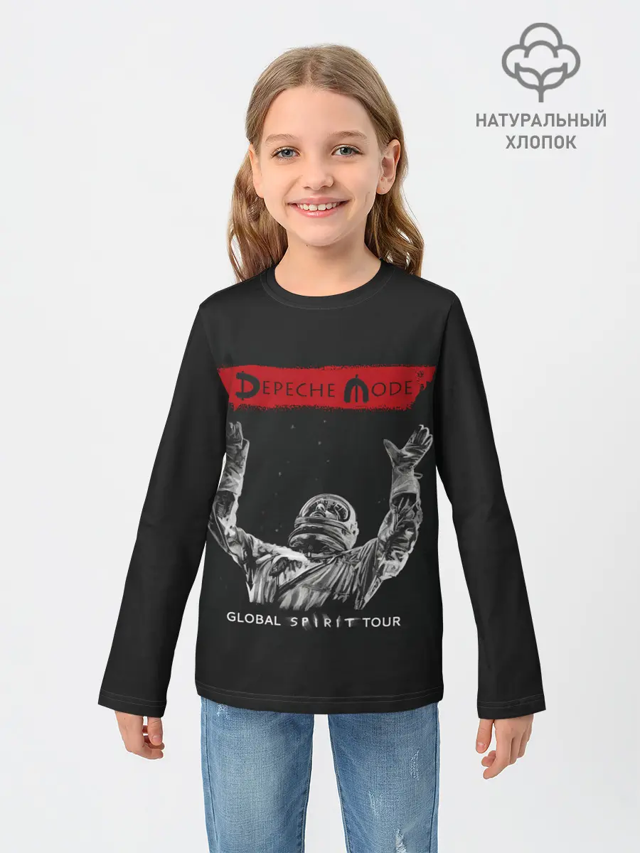 Детский лонгслив / DM tour