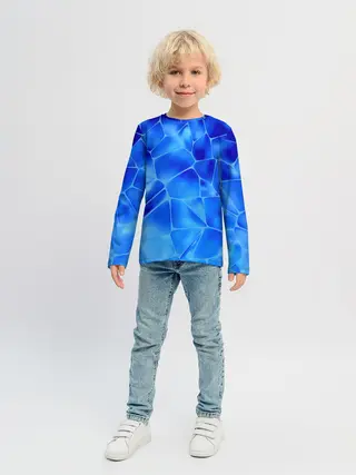 Детский лонгслив / Ice Under Water