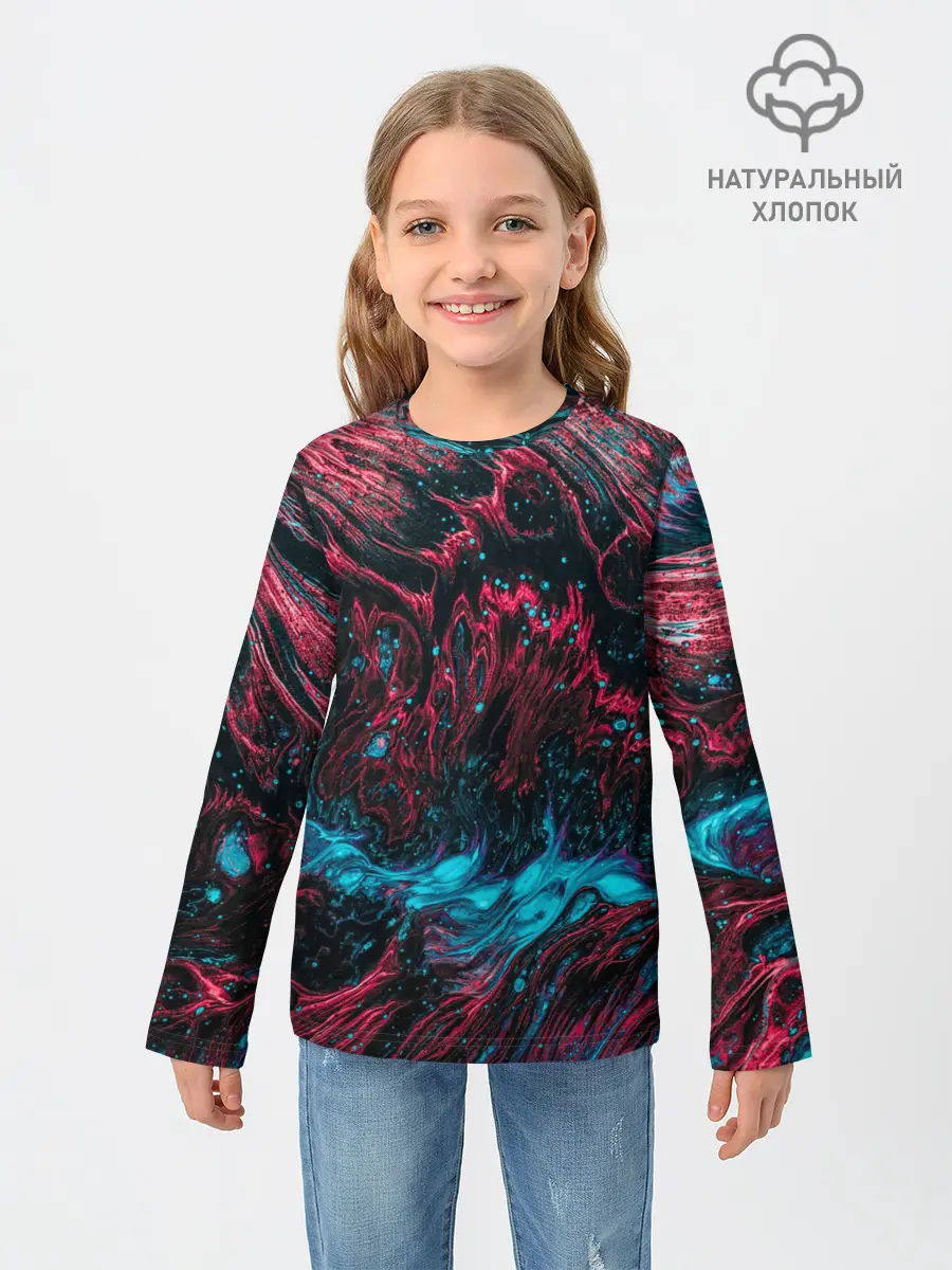 Детский лонгслив / Смешение