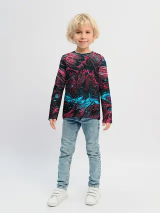 Детский лонгслив / Смешение