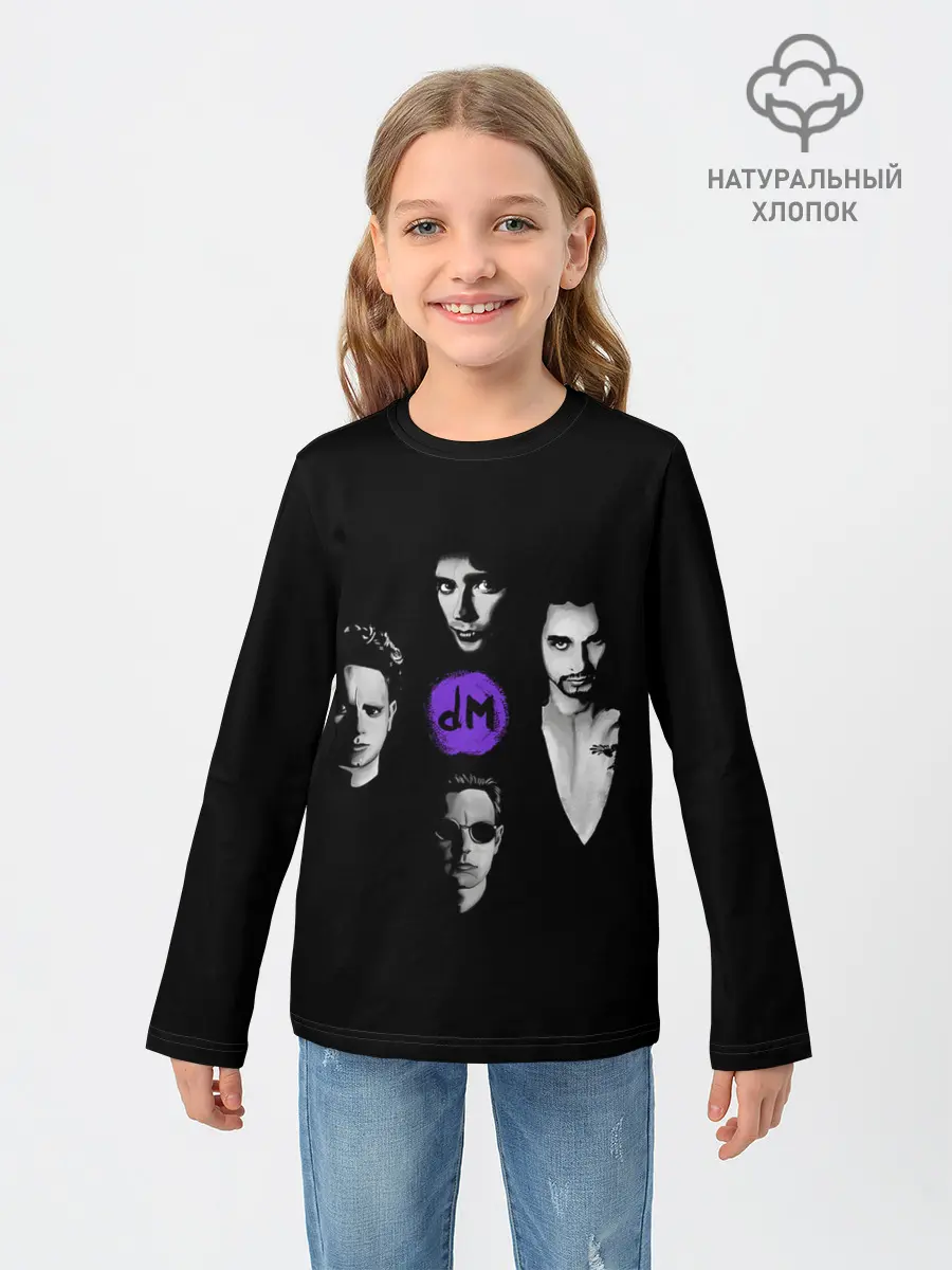 Детский лонгслив / Depeche mode band