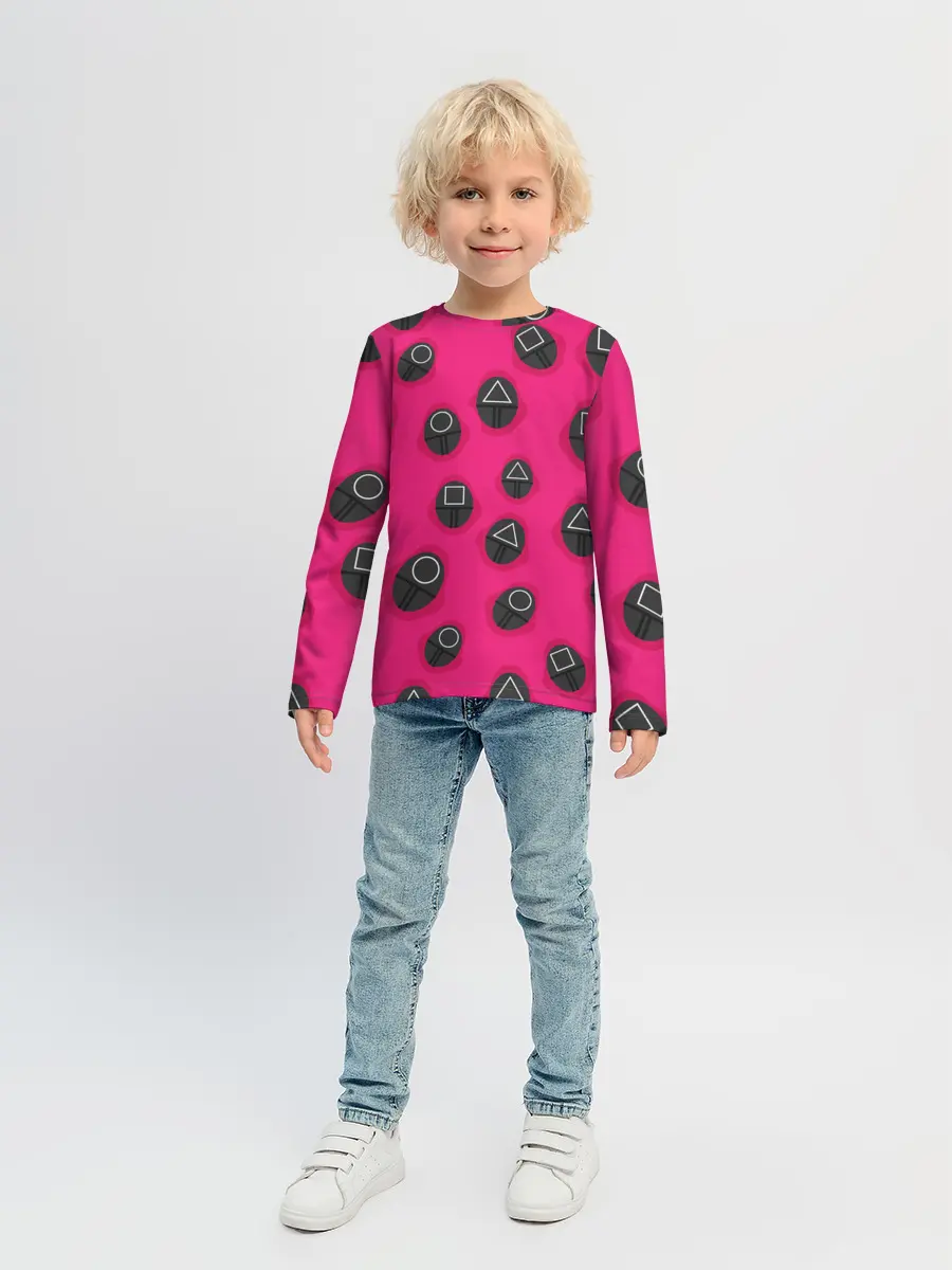 Детский лонгслив / Игра в кальмара | TКК