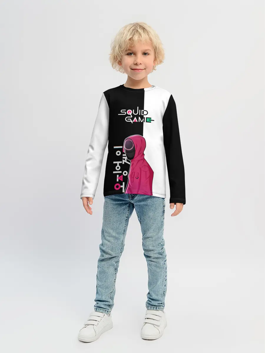 Детский лонгслив / Игра в кальмара | SG