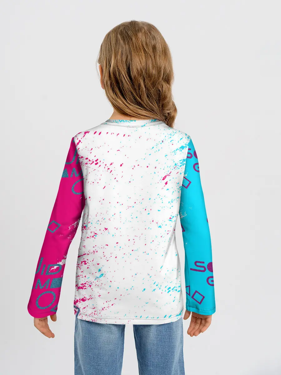 Детский лонгслив / Игра в кальмара | Squid Game | КУКЛА