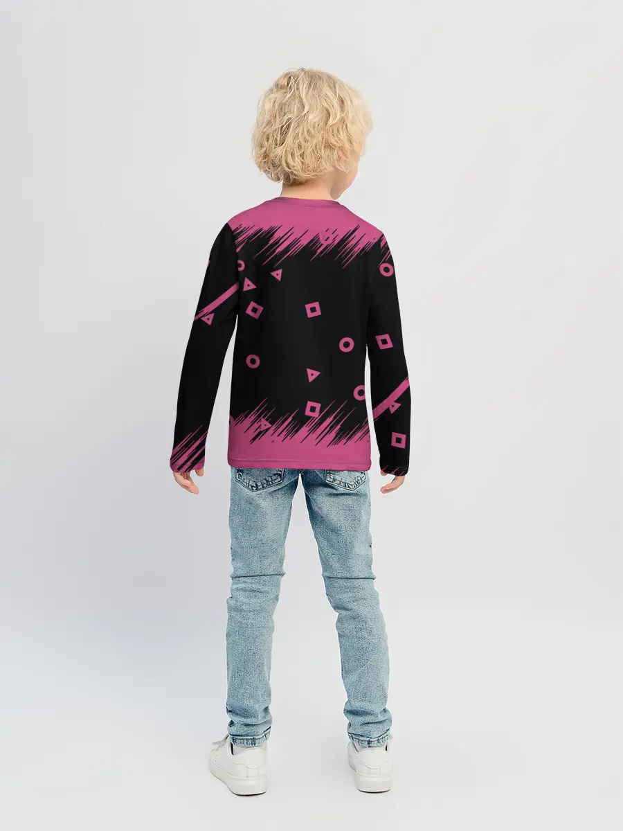 Детский лонгслив / SQUID GAME | ИГРА В КАЛЬМАРА/