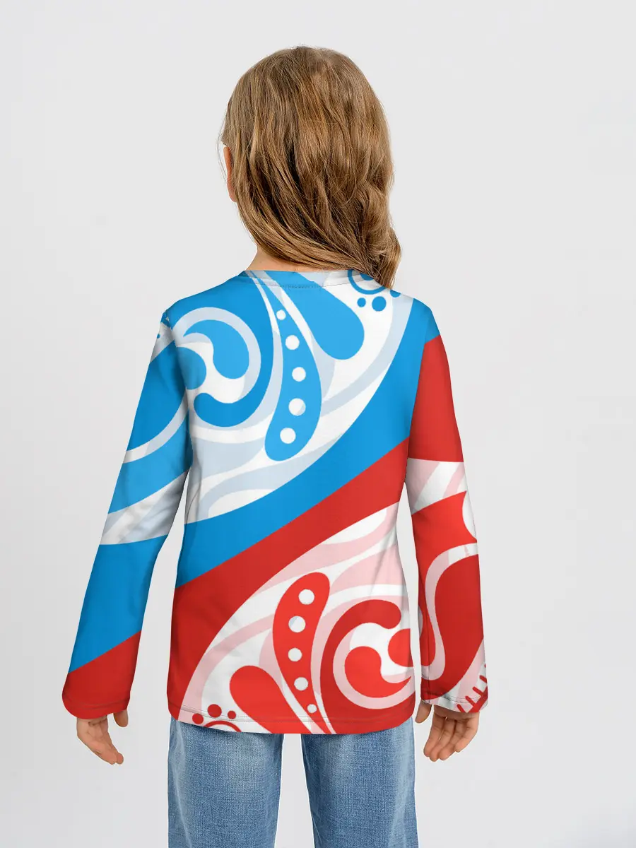 Детский лонгслив / Россия! Герб