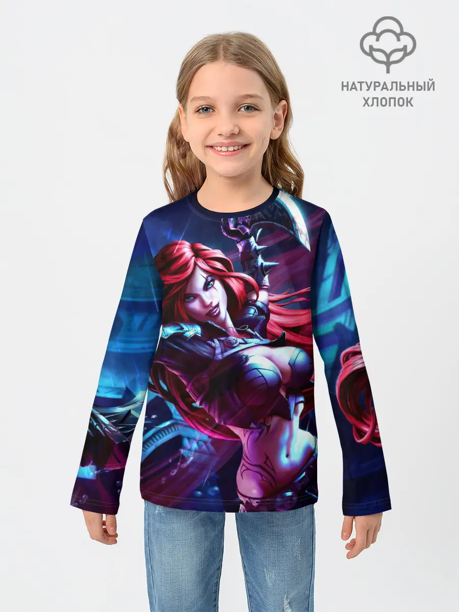 Детский лонгслив / Катарина League of legends