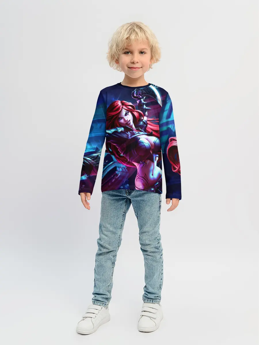 Детский лонгслив / Катарина League of legends