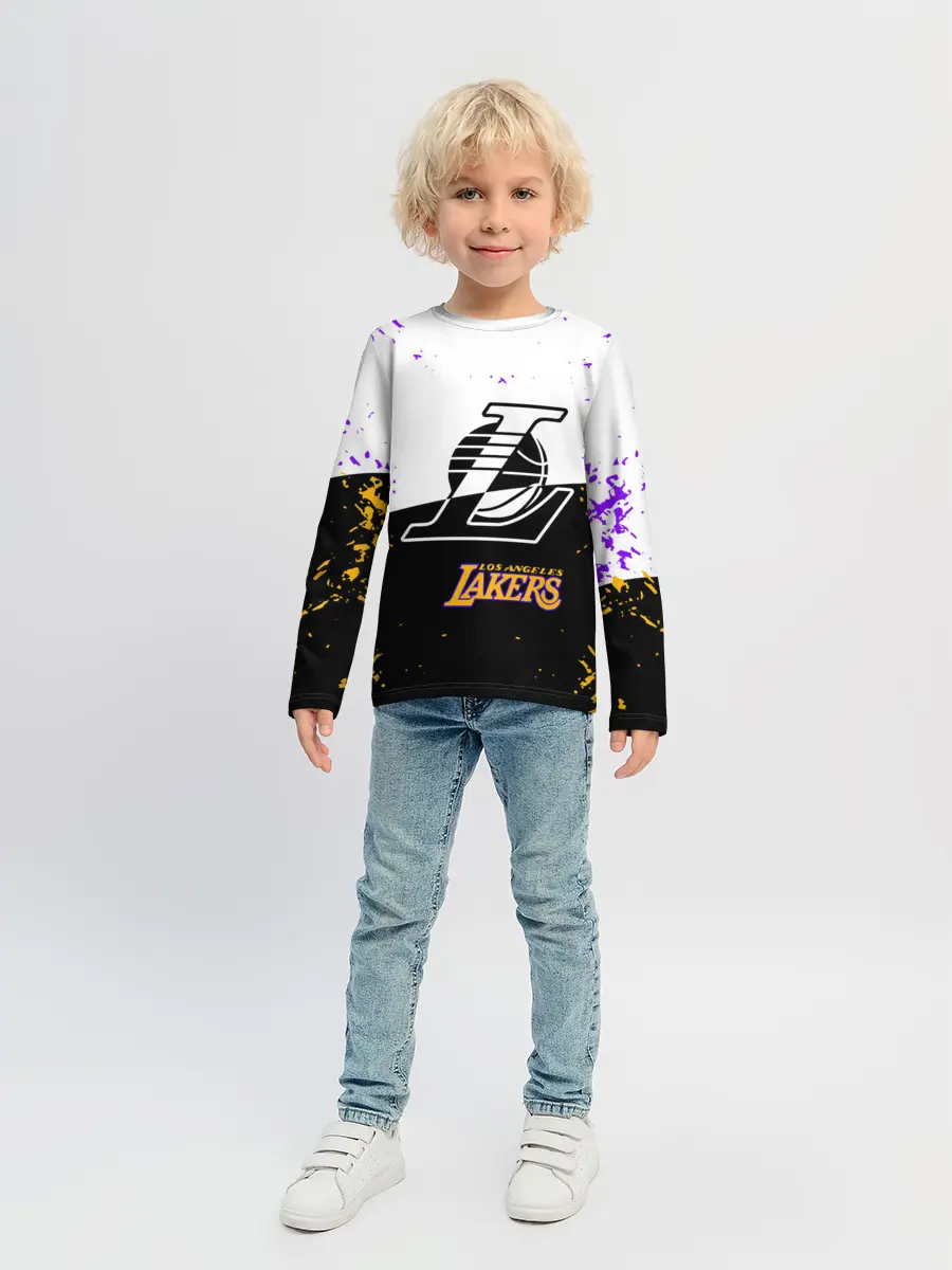 Детский лонгслив / Коби Брайант Los Angeles Lakers,
