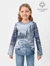 Детский лонгслив / СНЕЖНЫЙ ПЕЙЗАЖ