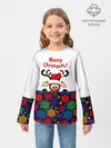 Детский лонгслив / Merry Christmas