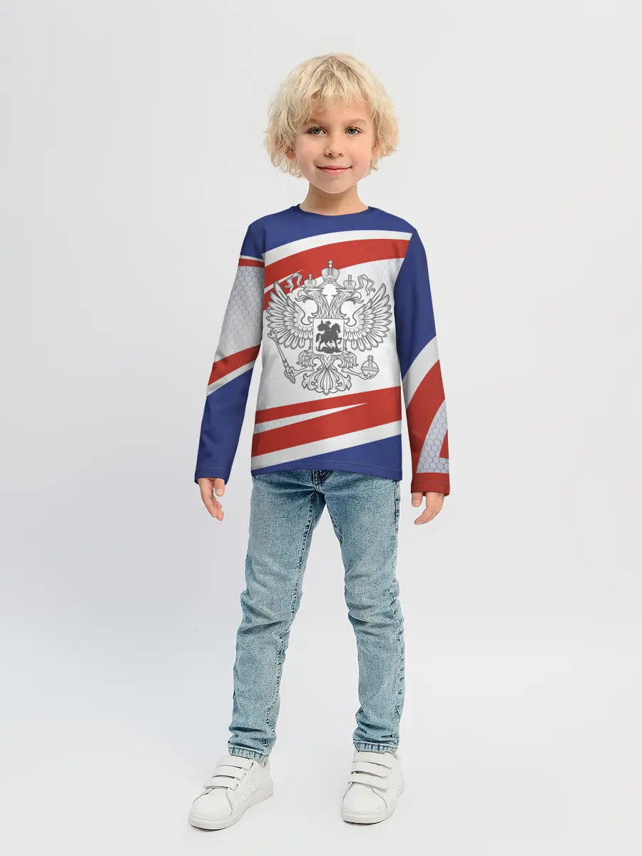 Детский лонгслив / Герб России
