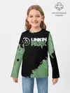 Детский лонгслив / Линкин Парк в стиле Гранж | Linkin Park