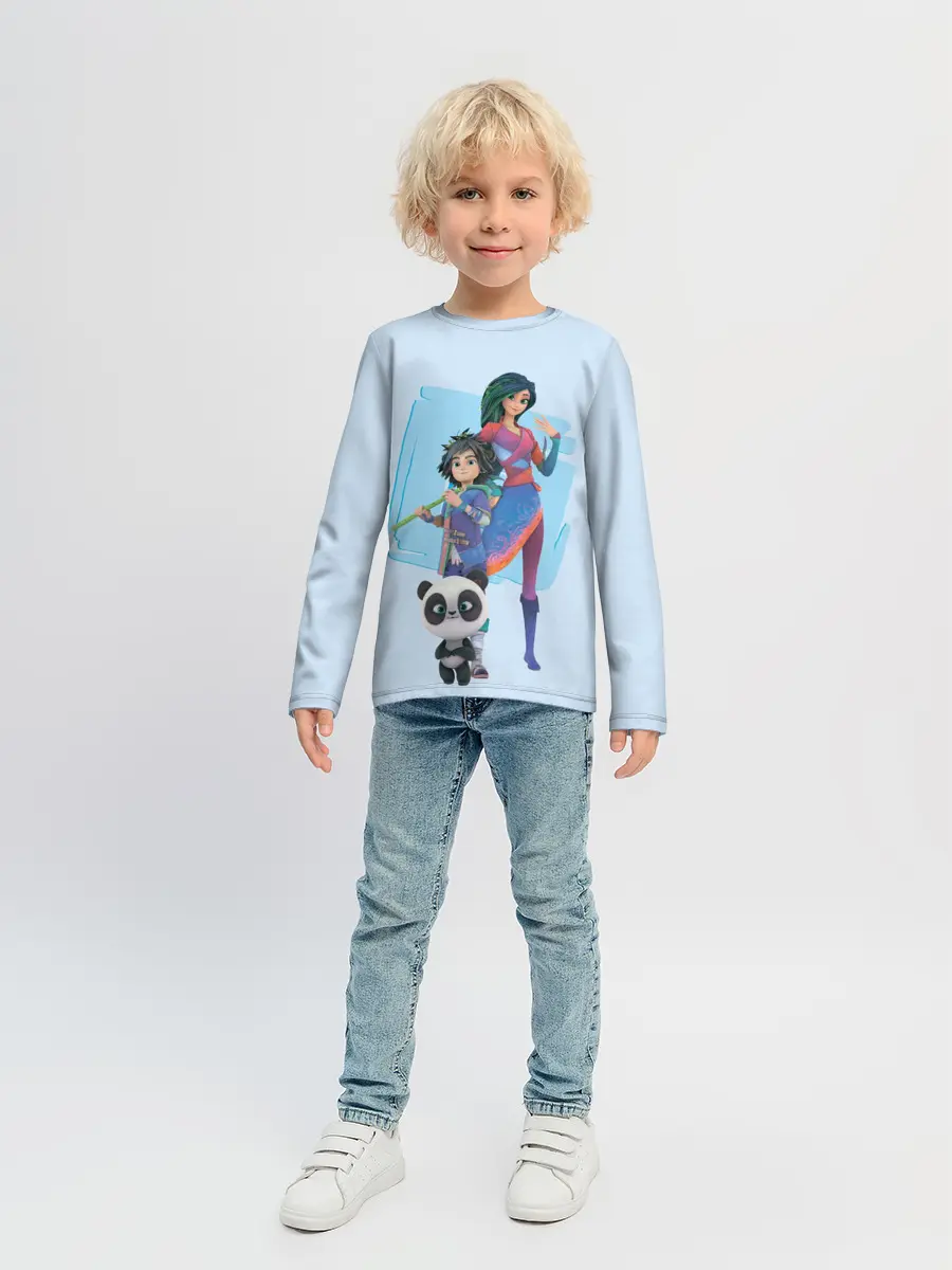 Детский лонгслив / Мэй и Бао