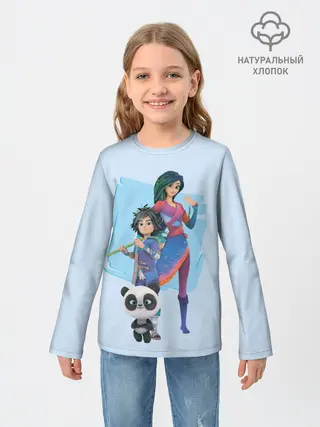 Детский лонгслив / Мэй и Бао