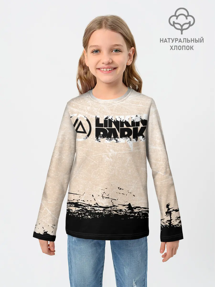 Детский лонгслив / Linkin Park | Рок Группа Линкин Парк