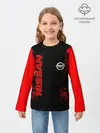Детский лонгслив / NISSAN RED