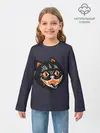 Детский лонгслив / Одержимый кот