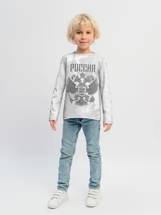 Детский лонгслив / Герб России