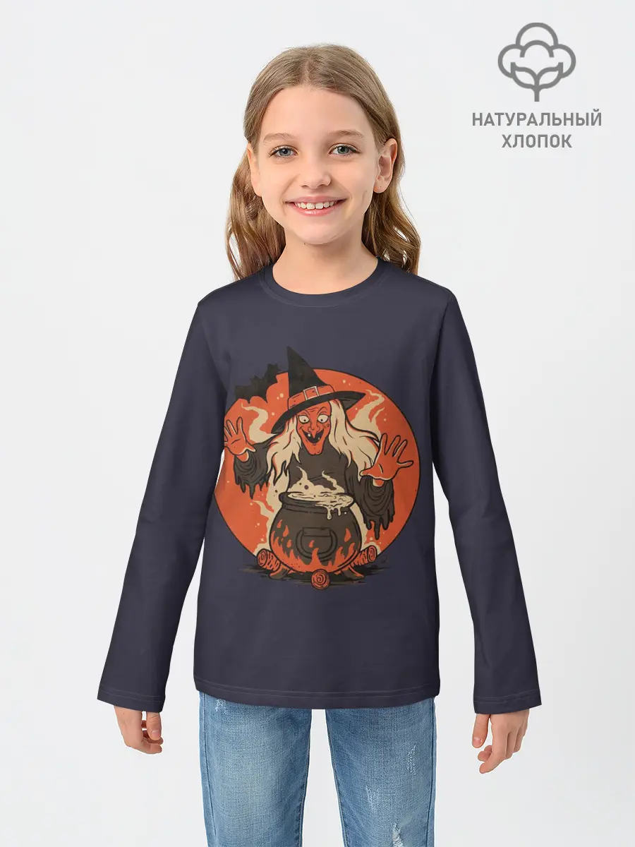 Детский лонгслив / Life Of A Witch