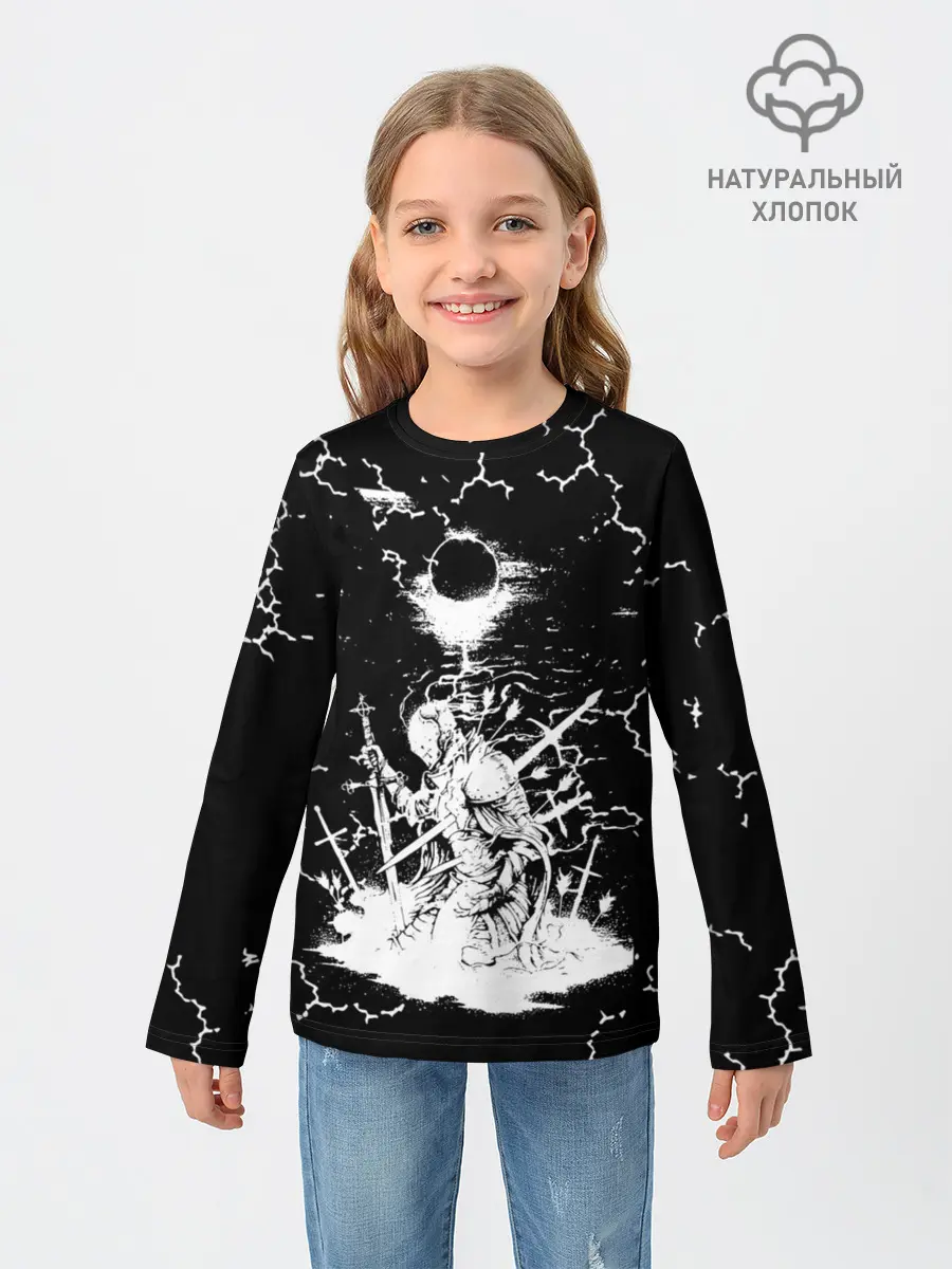 Детский лонгслив / dark souls / 2