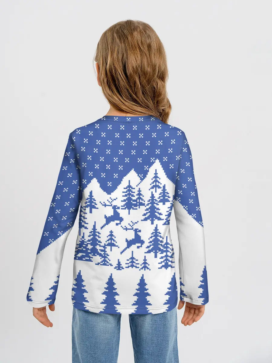 Детский лонгслив / Горные Олени