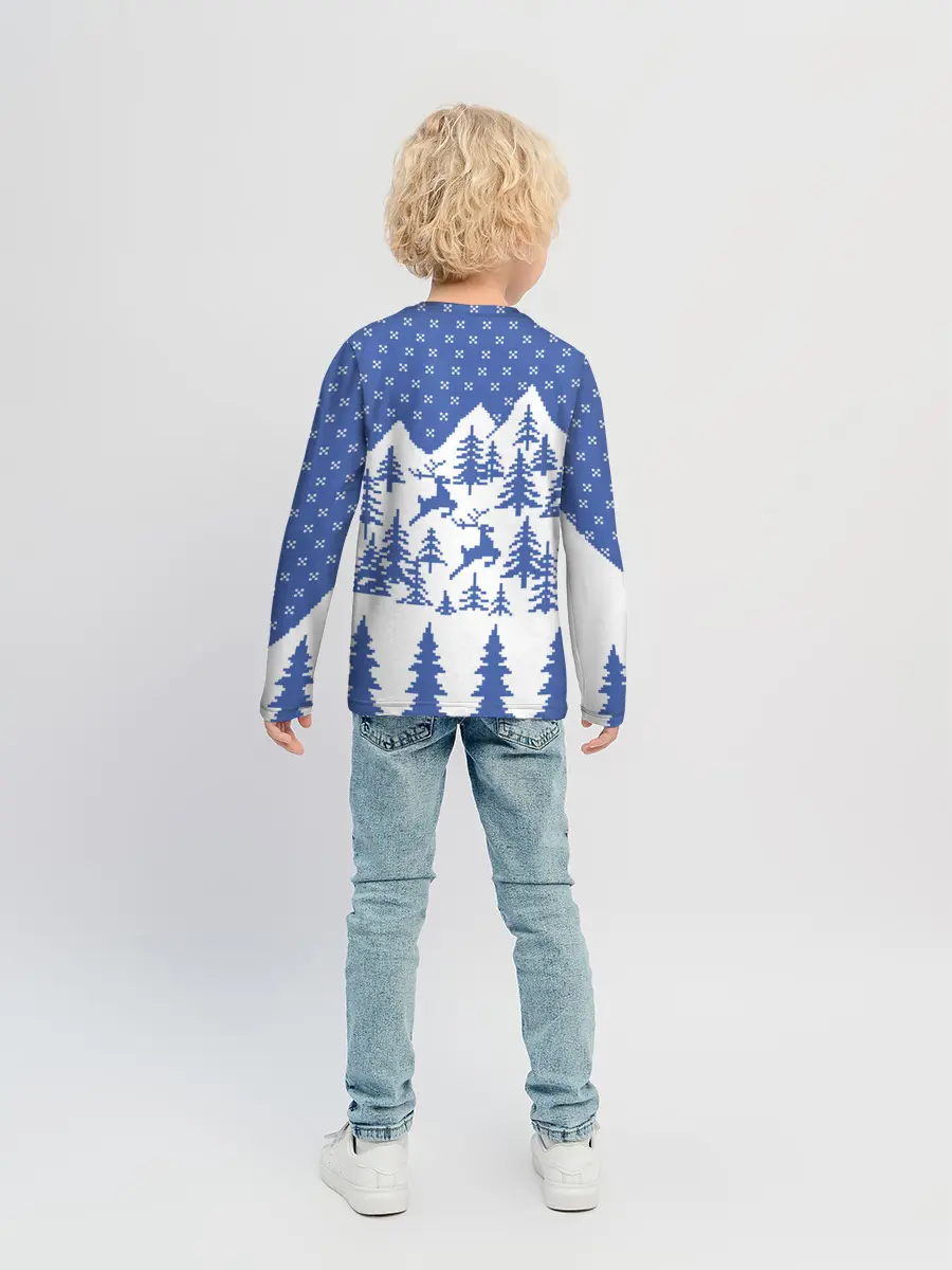 Детский лонгслив / Горные Олени