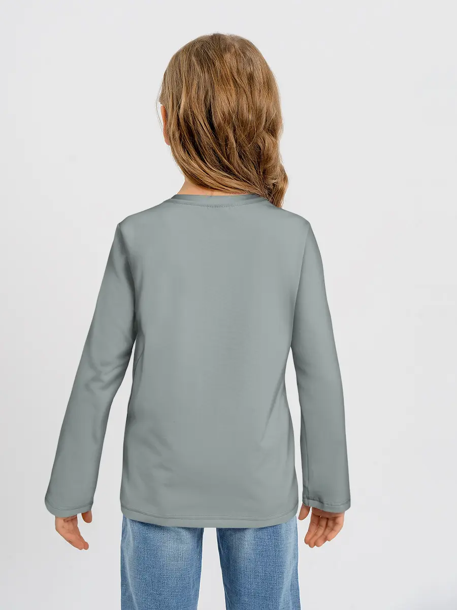 Детский лонгслив / May whith dolphin