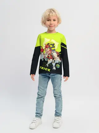 Детский лонгслив / Джек-О