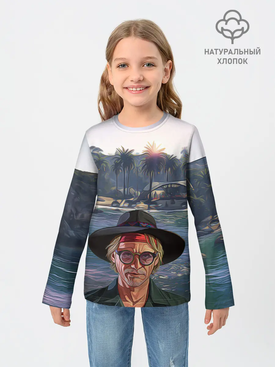 Детский лонгслив / El Rubio Cayo Perico GTA 5 ONLINE