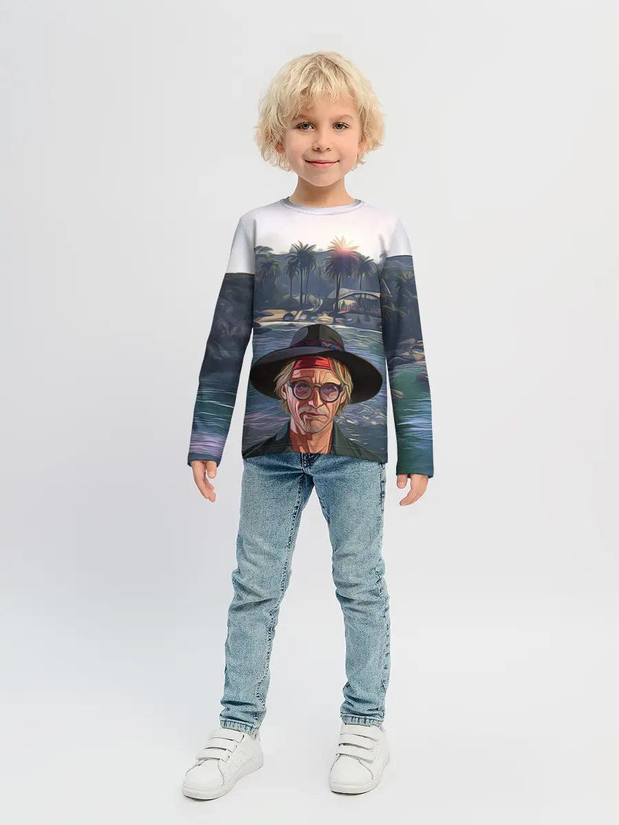 Детский лонгслив / El Rubio Cayo Perico GTA 5 ONLINE