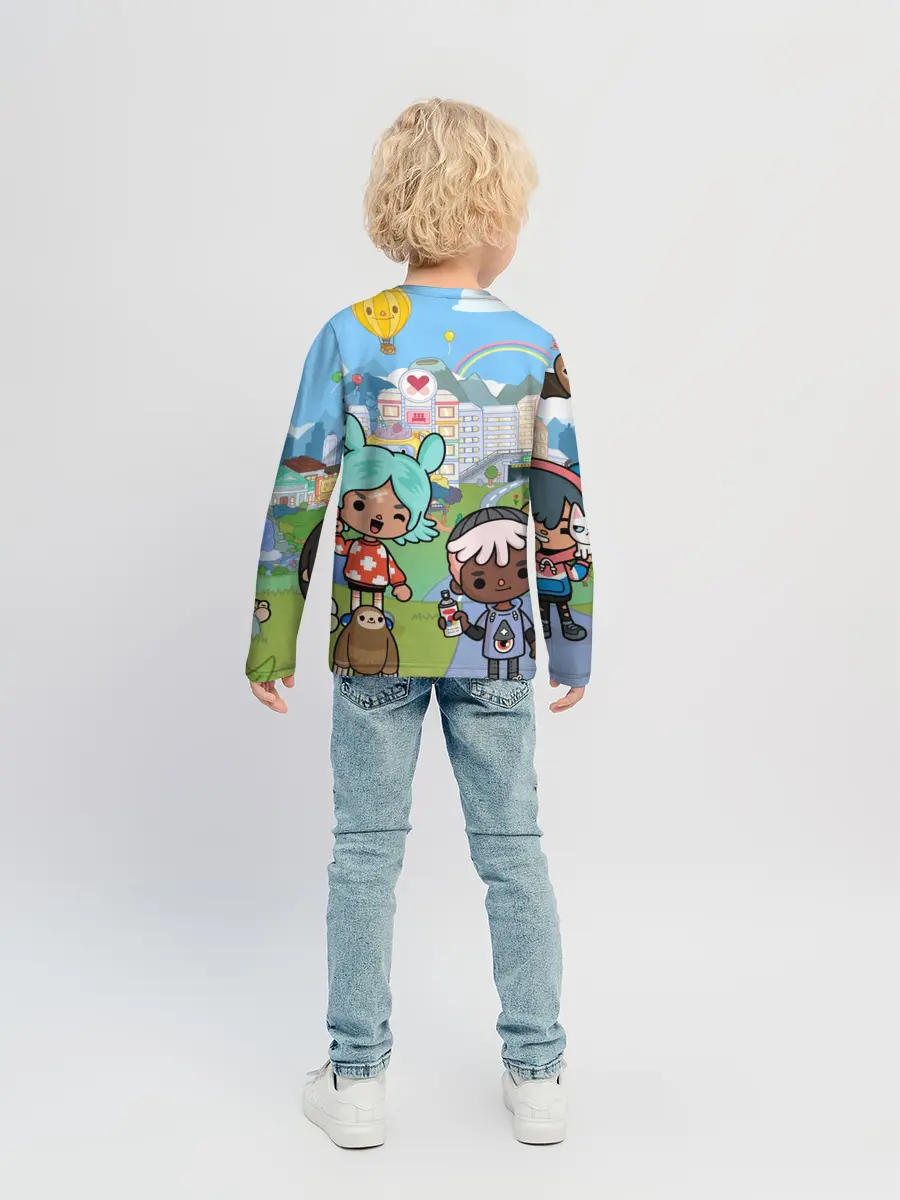 Детский лонгслив / Toca Boca | Мир