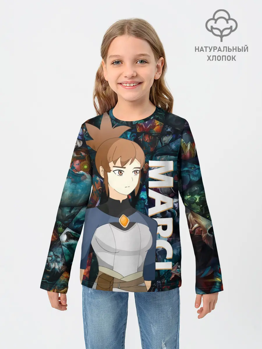 Детский лонгслив / Марси Dota 2